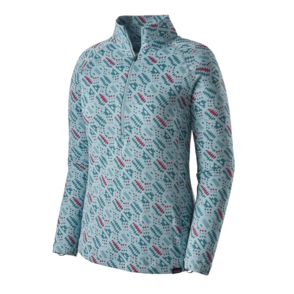 Patagonia Capilene Midweight Half Zip Pullover Blue Size L